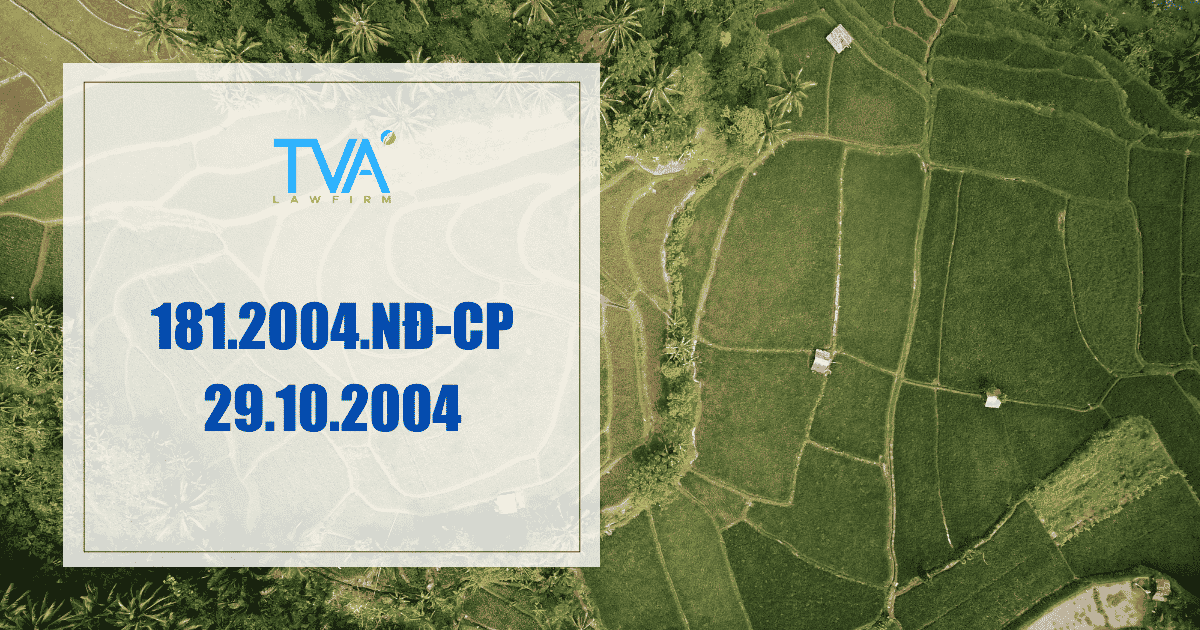 181.2004.NĐ-CP 29.10.2004