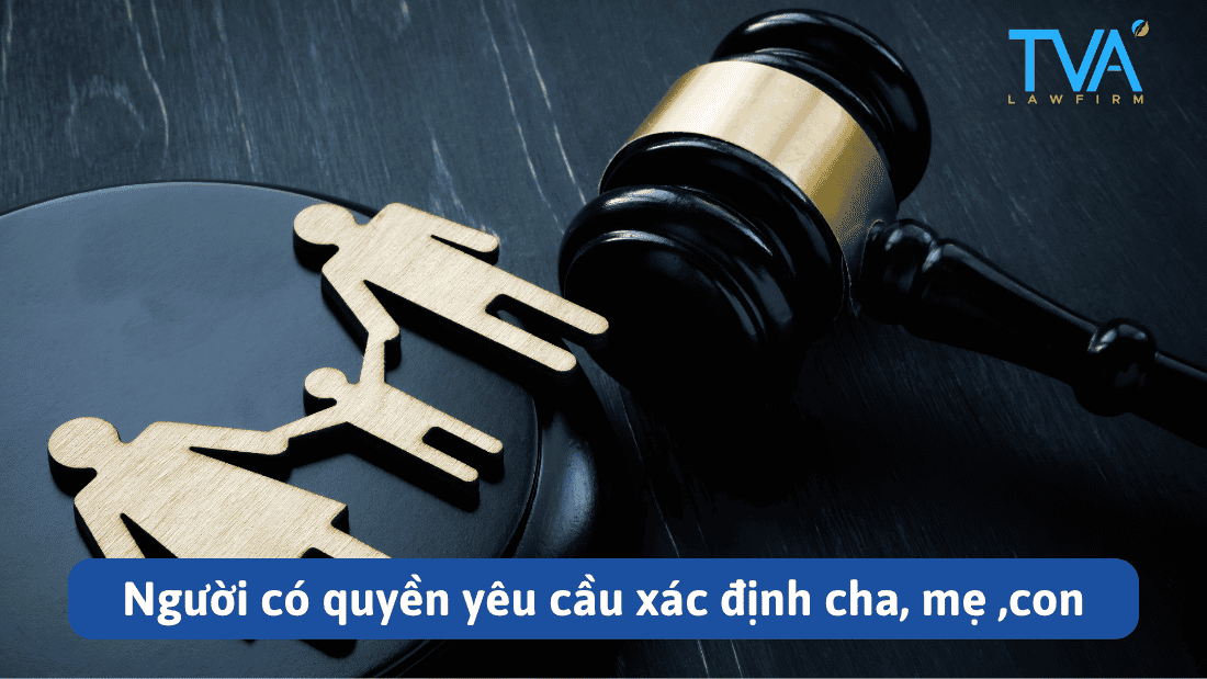 Người có quyền yêu cầu xác định cha, mẹ ,con